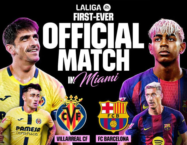 Villarreal kontra Barcelona zagrają w Miami: nowa era LaLigi?