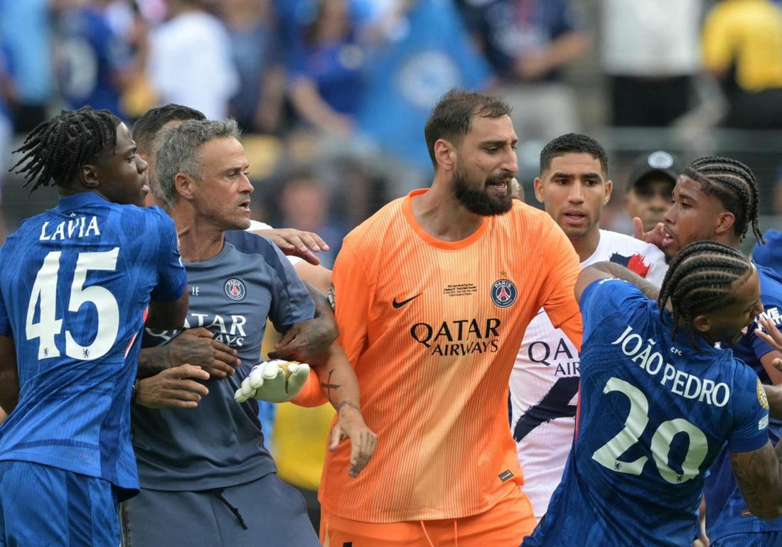 Chaos po finale – Luis Enrique uderza Joao Pedro?!