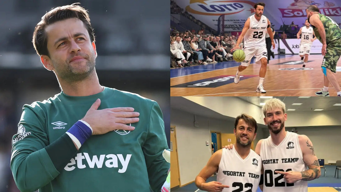 Fabiański wychodzi z bramki i strzela gola żołnierzom NATO 🏀🇵🇱