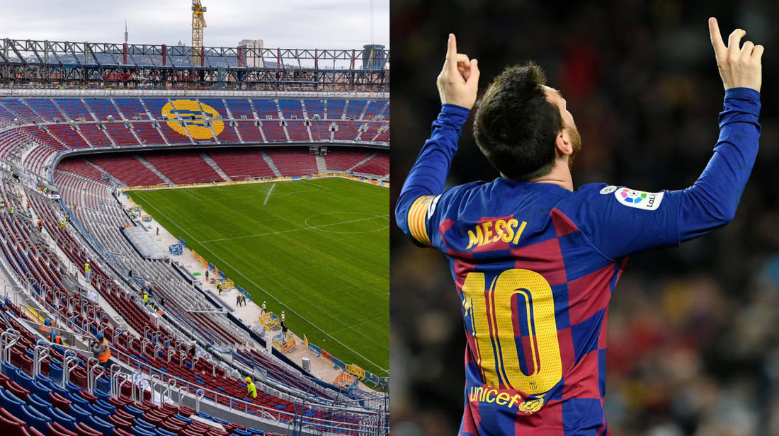 Messi marzy o pożegnaniu na nowym stadionie Camp Nou