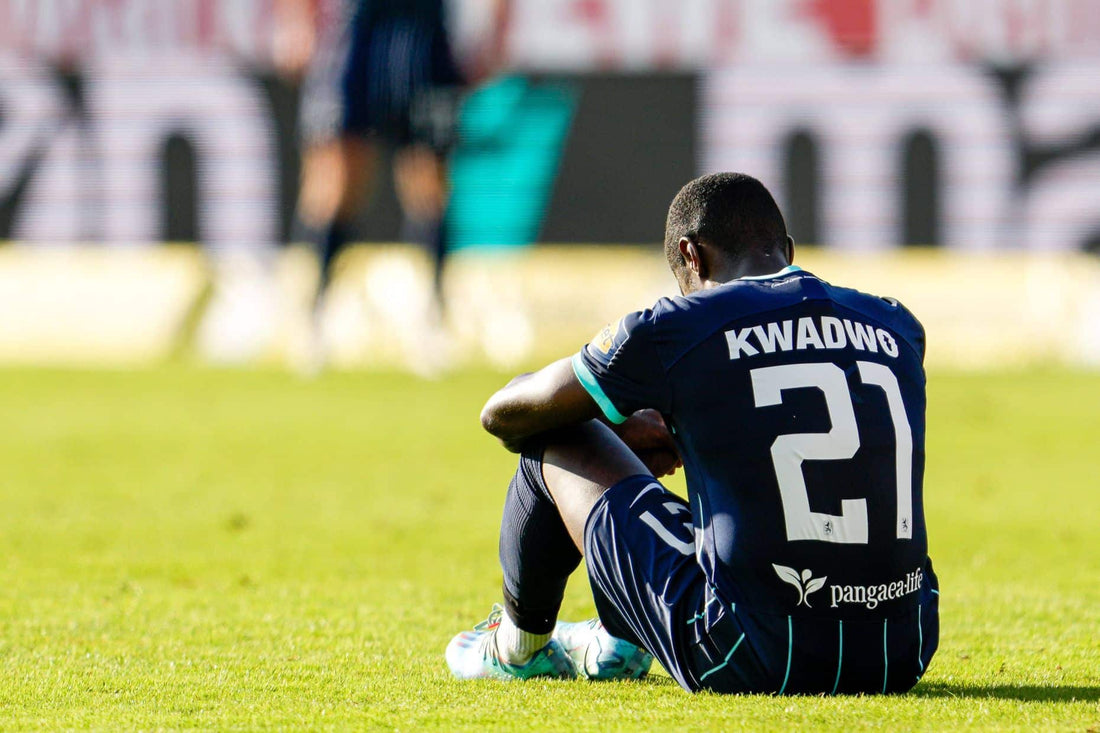 Niemiecki kibic przegania rasistowskiego kibica na meczu u siebie