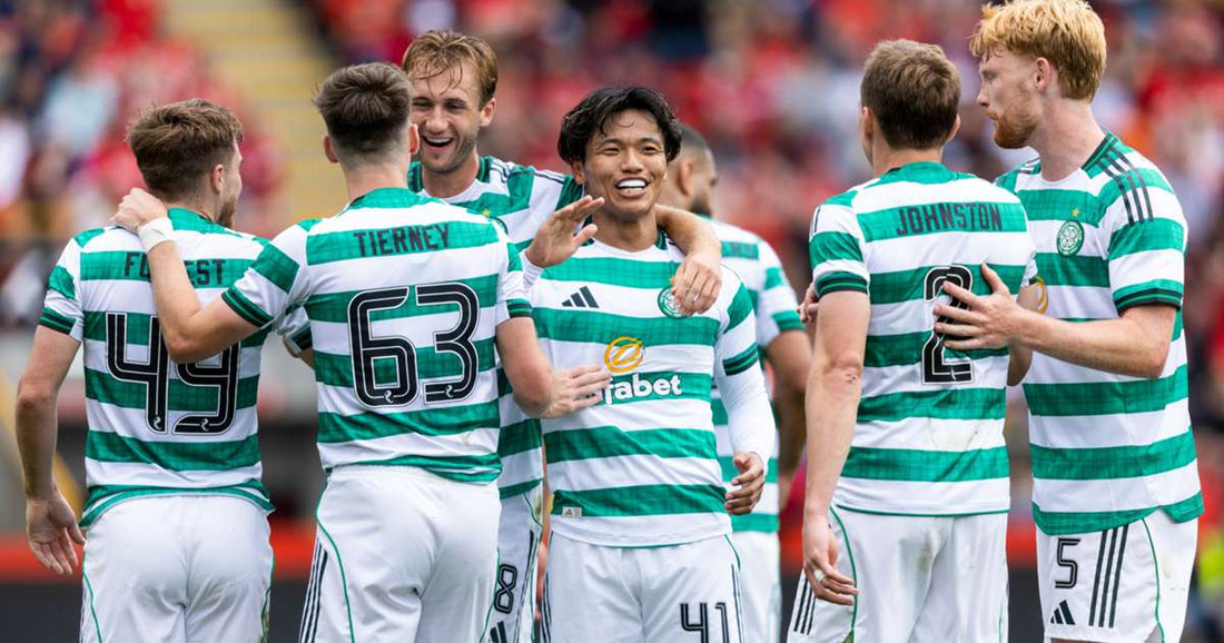 Celtic dominuje w Aberdeen dzięki wspaniałemu golowi Hatate