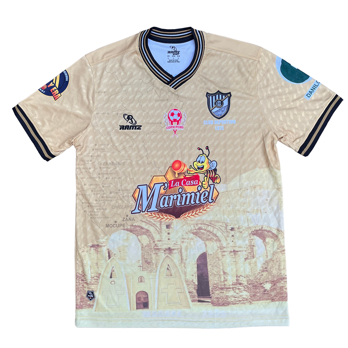 Deportivo Lute football shirt