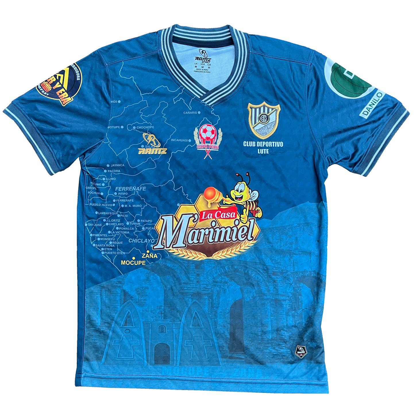 Deportivo Lute football shirt