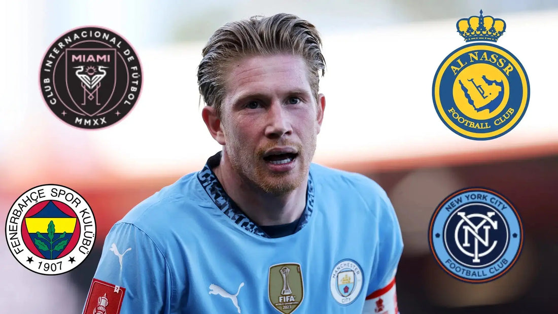 🔮 Nowy rozdział Kevina De Bruyne’a – dokąd zaprowadzi go piłkarski los? Box2Box - Sklep z koszulkami piłkarskimi z całego świata
