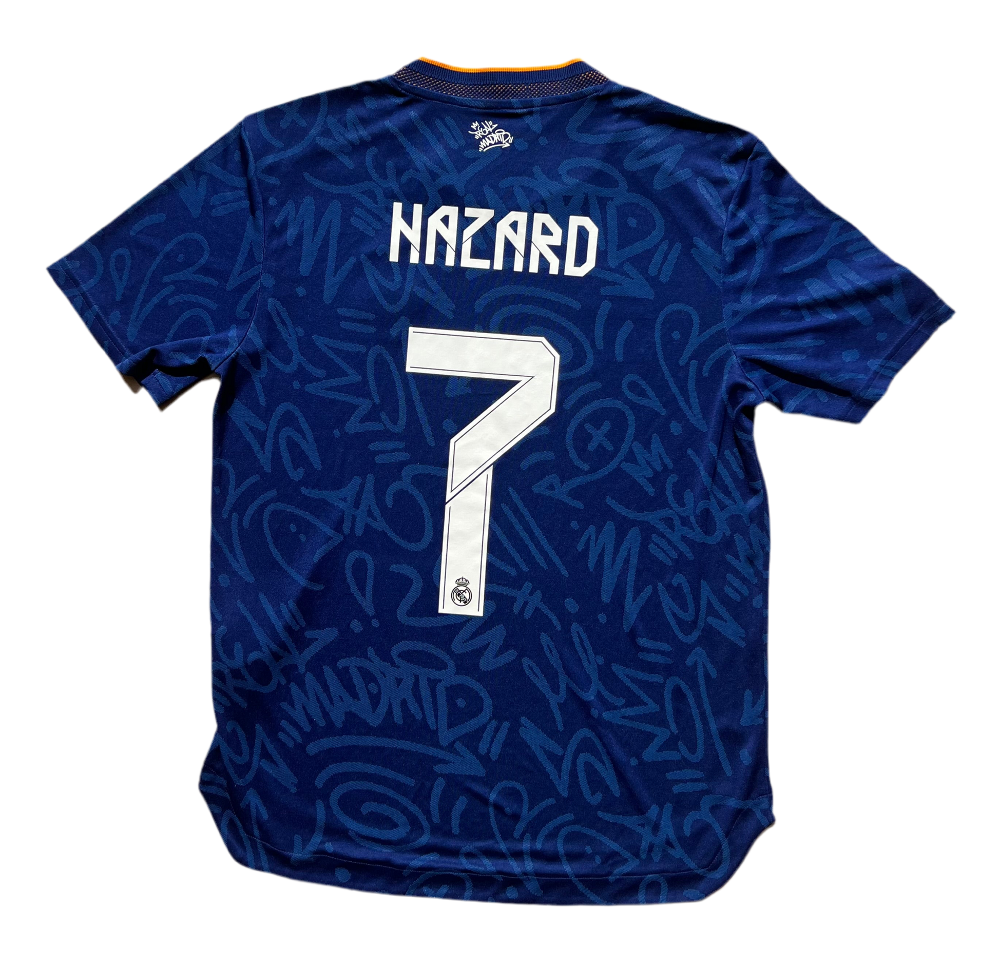 Real Madrid Eden Hazard シャツ ネイビー Real Madrid 2021-22 away Eden Hazard Authentic – Box2Box