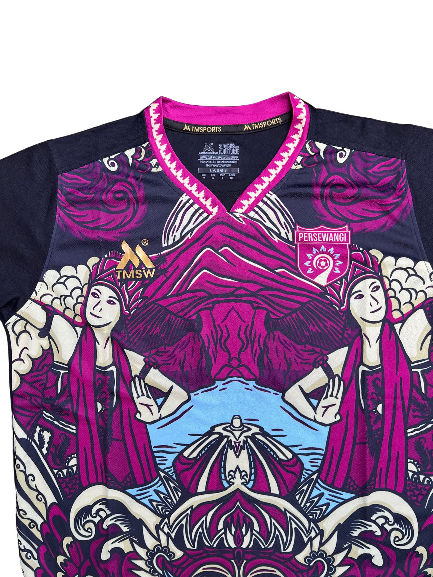 Oryginalna koszulka Persewangi Banyuwangi, Indonezja