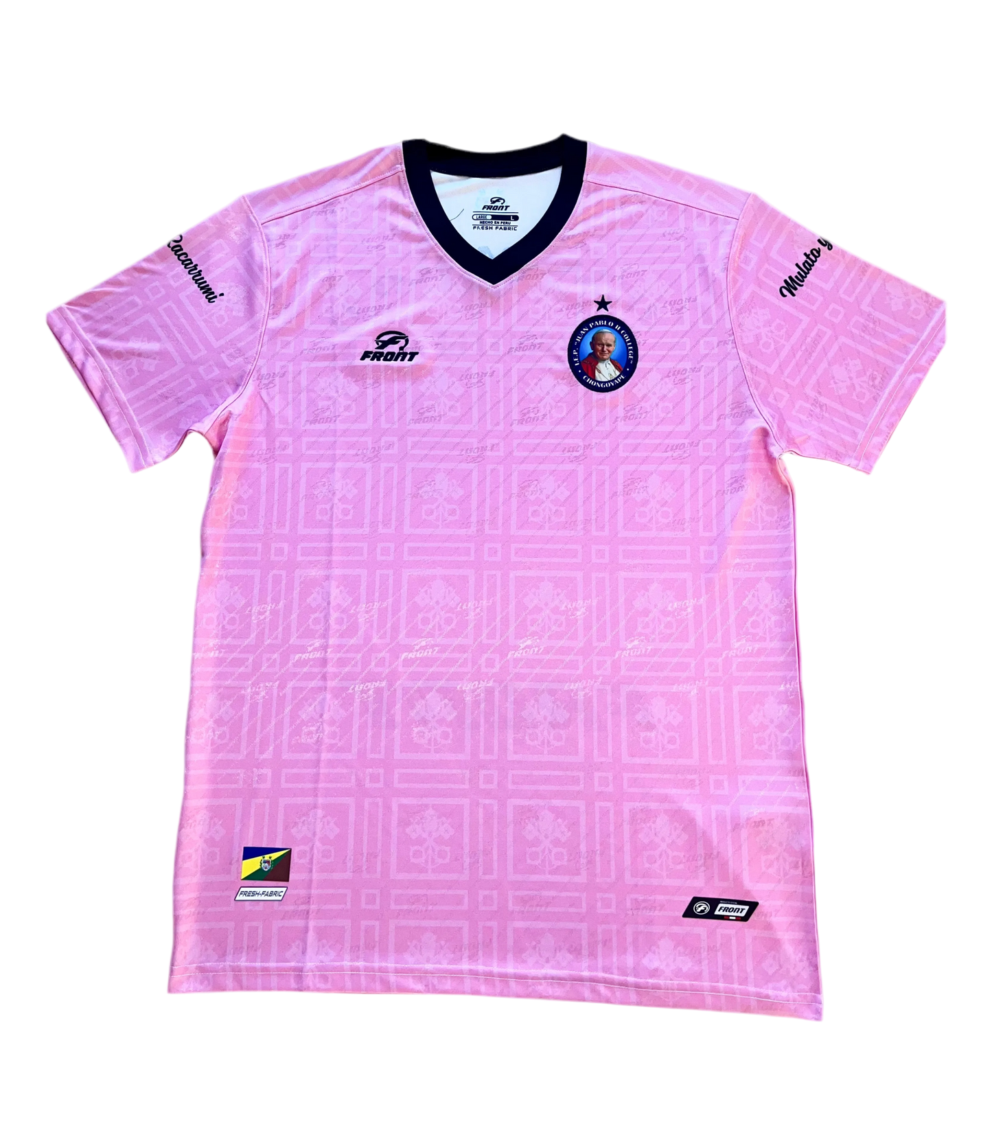 Koszulka piłkarska Juan Pablo II College wyjazdowa