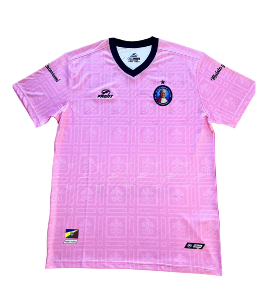 Koszulka piłkarska Juan Pablo II College wyjazdowa