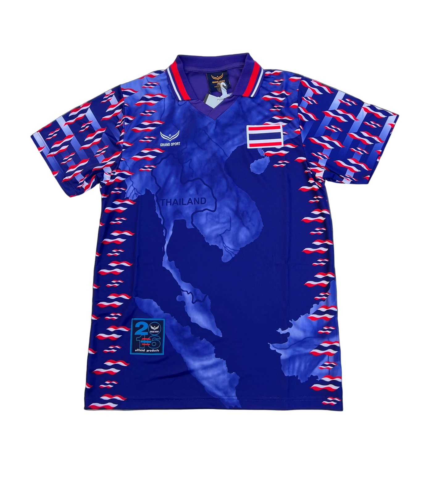 Reedycja domowej koszulki reprezentacji Tajlandii z lat 1997-98